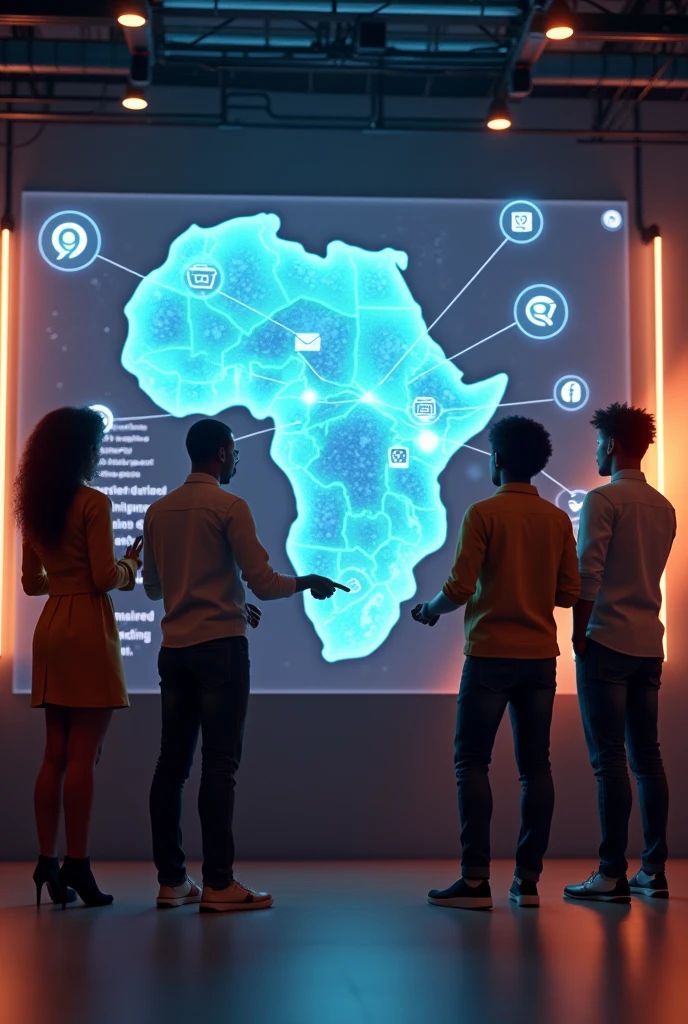 African corporate professionals engaged in digital transformation